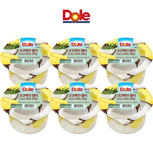 동원 돌 컵젤리 코코파인젤리 200g x 8개 / 뿌띠첼 푸딩