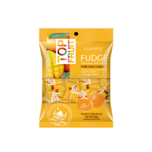 coowy 쿠위 탑젤리 망고젤리 TOP FRUIT coowy 80g, 80g, 1개