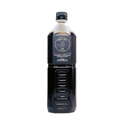 [개인카페]콜드브루 원액 더치커피 1L 대용량, 1개, 1개입, 1L