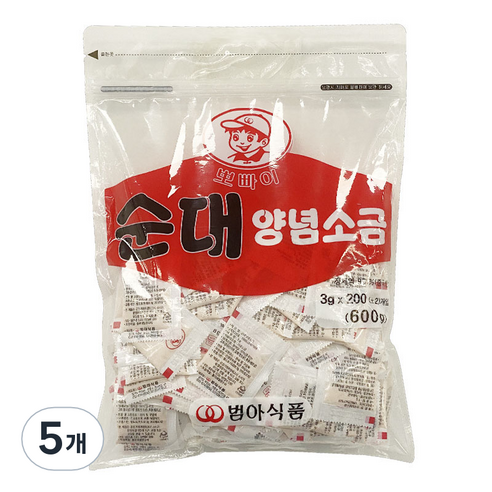범아식품 순대 양념소금