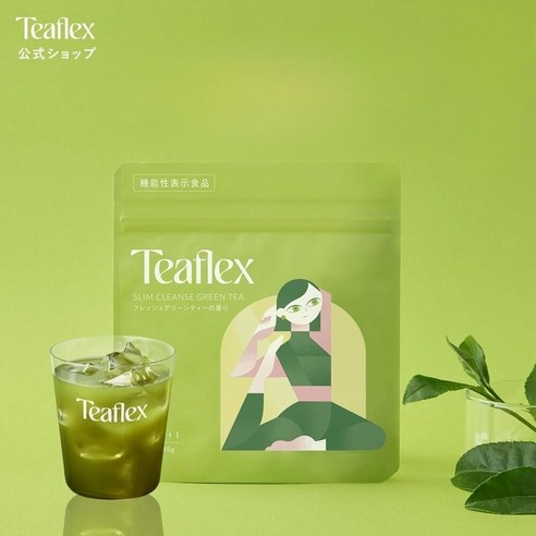 Teaflex 티플렉스 슬림 클렌즈 녹차