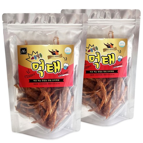 중독성 강한 양념 먹태구이 ,칸 매콤달콤 먹태구이, 2개, 80g