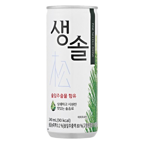 일화 생솔 캔음료수