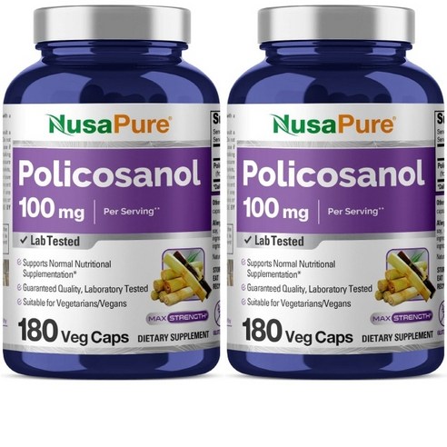 누사퓨어 폴리코사놀 100mg 베지 캡슐