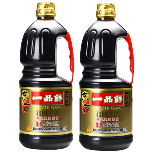 터보마켓 중국식품 동고 일품선 중국 간장 대용량 세트 양조간장, 1.2L
