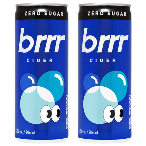 부르르 제로사이다, 250ml, 12개