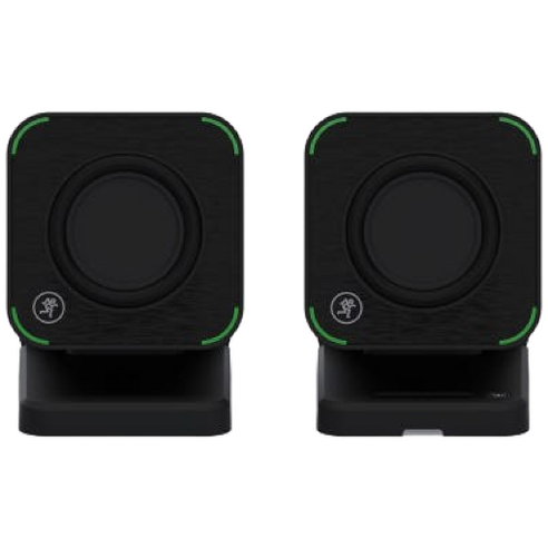 MACKIE CR2-X Cube 큐브형 고음질 USB-C 데스크탑 PC 스피커 1조 게이밍 유튜브 영상 편집용 블루투스 모니터링 스피커