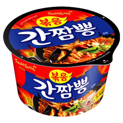 삼양 큰컵라면 4종