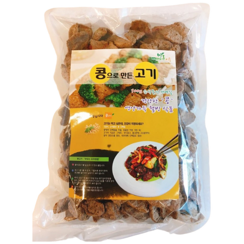 비건채식마켓_채식콩고기(불고기용) 400g