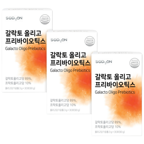 소디온 유산균먹이 갈락토 올리고 프리바이오틱스 30p
