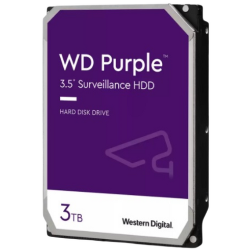 공식판매점 WD 퍼플 CCTV전용 하드디스크, 3TB, WD퍼플 3테라 - WD33PURZ