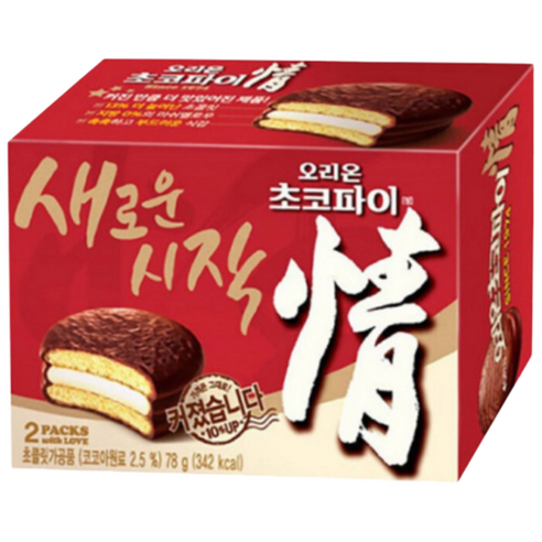 오리온 초코파이, 78g