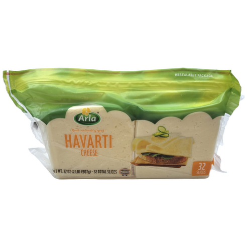 <식자재랜드>코스트코 알라 하바티 슬라이스치즈, 90g, 1개