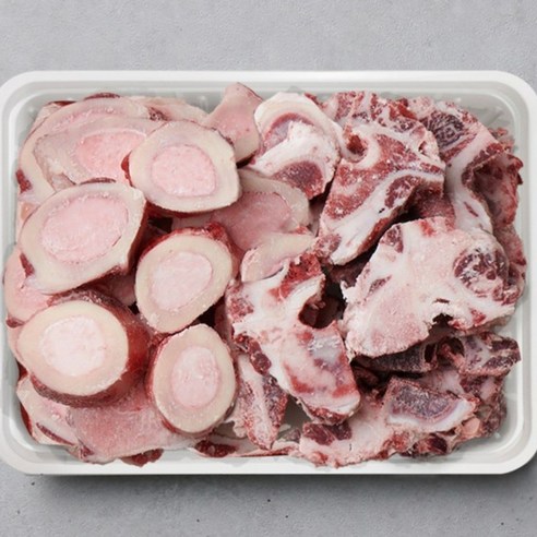 [농협안심한우] 한우 몸보신 2종 세트 4kg (사골2kg+잡뼈2kg)