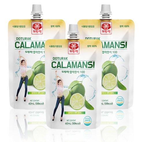 도투락 소주에 타는 휴대용 깔라만시원액 60ml x 30팩, 62팩(실속형), 60ml, 62개