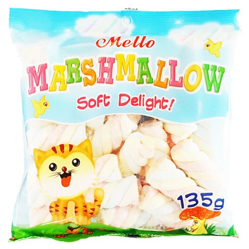 [멜로] 머쉬멜로 트위스트, 135g, 2개