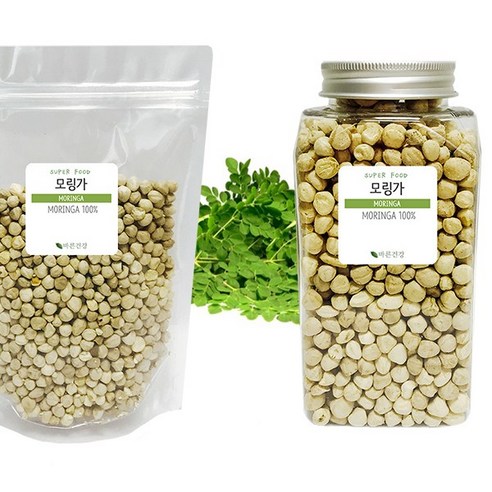 바른건강 모링가속씨앗,모링가알,모링가씨앗 모링가차, 300g, 1개