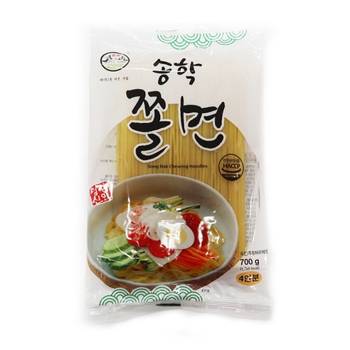 송학 쫄면 700g 3개, 700g, 3개