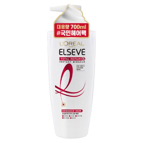 로레알파리 토탈리페어5 트리트먼트 헤어팩, 700ml, 1개