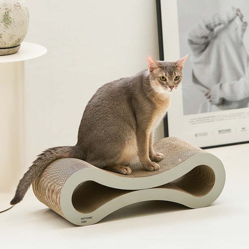 펫톤 고양이 암리스트 소파 스크래쳐, 웜그레이, 1개