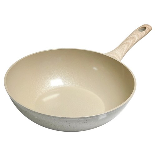 UH홈데코 세라믹 코팅 웍, 1개, 28cm