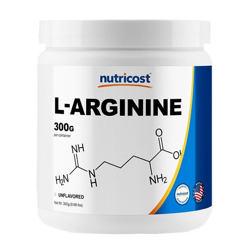뉴트리코스트 L 아르기닌 무맛 헬스보충식품, 300g, 1개