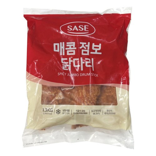 비비수산 사세 매콤 점보닭다리 편의점 닭다리
