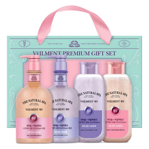 LG생활건강 벨먼 스파 바디케어 선물세트, 1세트