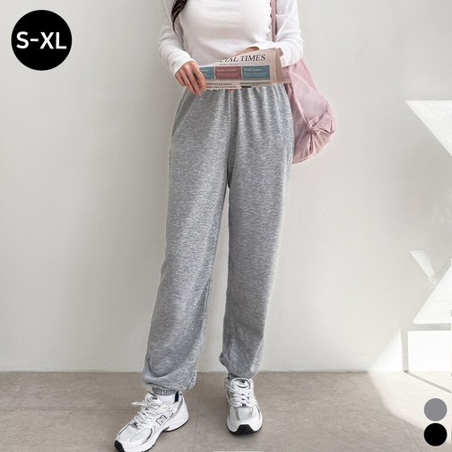 끌로이 여성 올데이 조거팬츠 키작녀 빅사이즈 밴딩팬츠 허리밴딩 조거핏 트레이닝팬츠