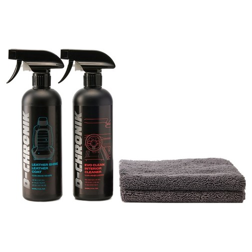 디크로닉 에보클린 실내 클리너  가죽 보호제  타월 세트, 1세트
