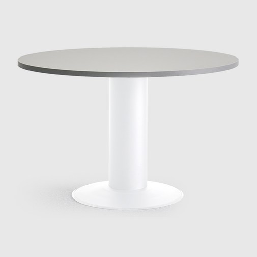 퍼스 오리발 말발굽 원형 회의테이블 책상 900 1200 1500 1800 회의용테이블 오피스 책상, 화이트프레임그레이