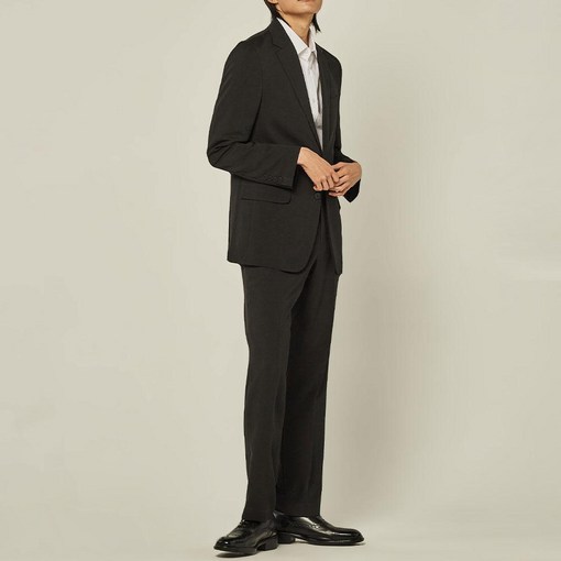 트래드클럽 남성용 베리 베이직 린넨 수트 세트