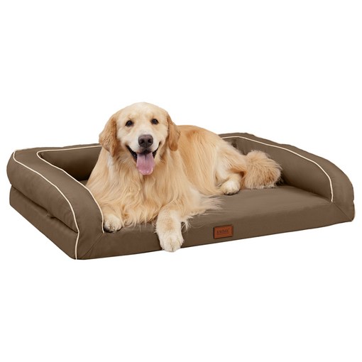 EMME 애견용 침대 방수 방상, 1개, 옥스포드 원단Light Brown