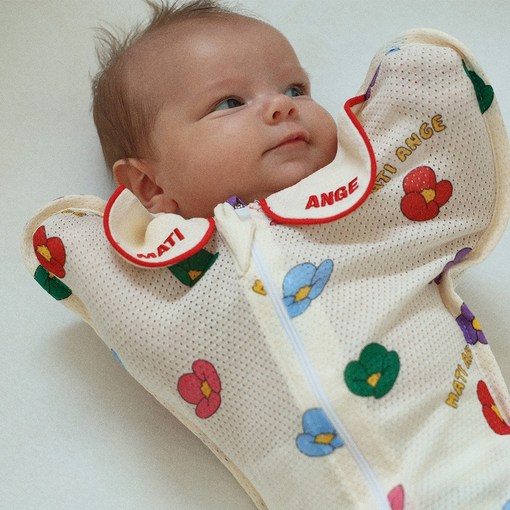 마티앙쥬 신생아 스와들 업다운지퍼 태열 모로반사 나비잠 메쉬 아기 속싸개