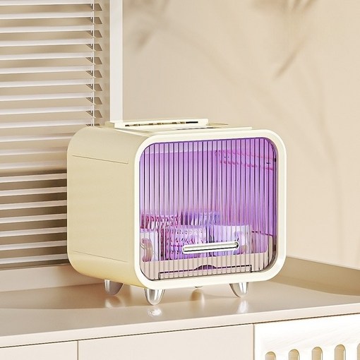 낭만샵 미니 식기건조기 UV 살균 소독기 컵 숟가락 탕비실 접시