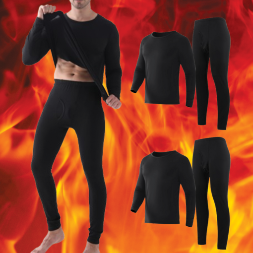 그리드오브 남성용 소프트 기모 발열 내의 세트 11