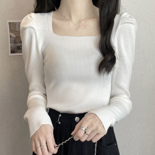 긴팔 가디건 여자얇은니트 여성긴팔니트 여성티셔츠 디테일 크롭니트 여성니트
