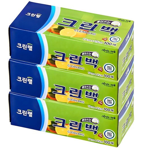 크린랩 뽑아쓰는 크린백 25cm x 35cm
