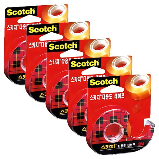스카치 다용도 셀로판 테이프 디스펜서 581 18mm x 15m