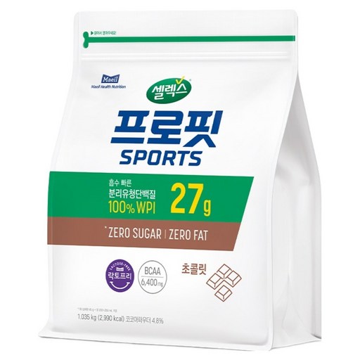 셀렉스 프로핏 스포츠 초콜릿 프로틴 파우더