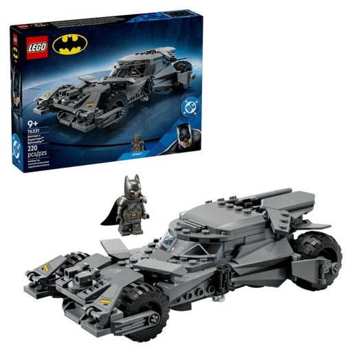 LEGO DC系列 蝙蝠俠對超人 蝙蝠車 76331, 1套
