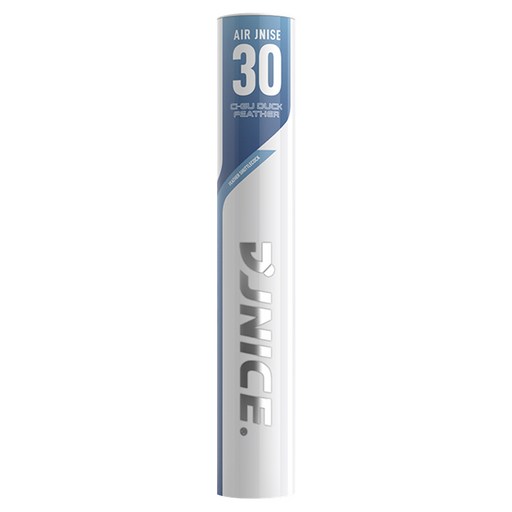 JNICE 久奈司 AIRJNISE-30 耐用比賽級羽毛球 76球速 AJ-30, 白色, 1套, 12個裝