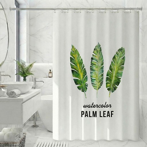 마메 방수 샤워 커튼