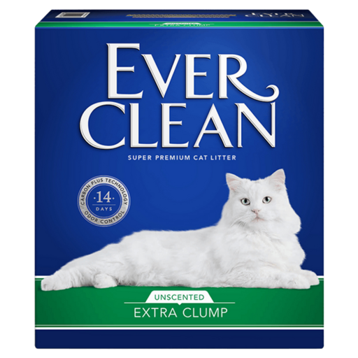 EVER CLEAN 藍鑽 強效結塊貓砂, 8.5kg, 1盒, 無香