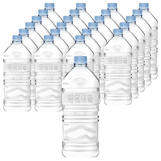 동원샘물 생수 무라벨