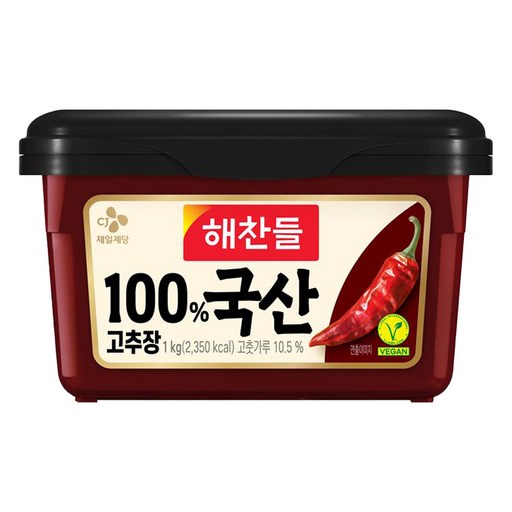 해찬들 100% 국산 고추장