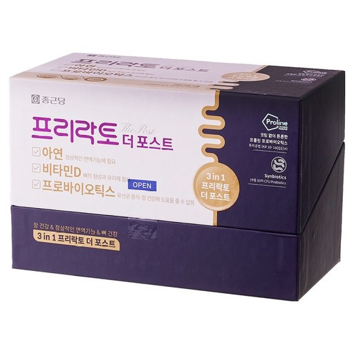 종근당 프리락토 더 포스트 60p