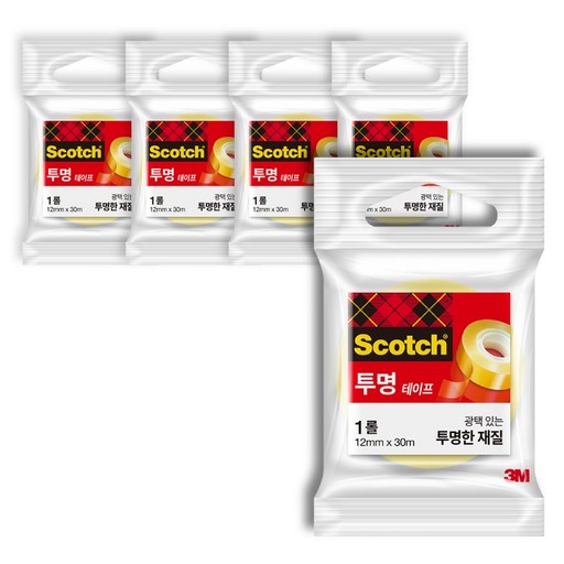 스카치 다용도 테이프 리필 550 12mm x 30m