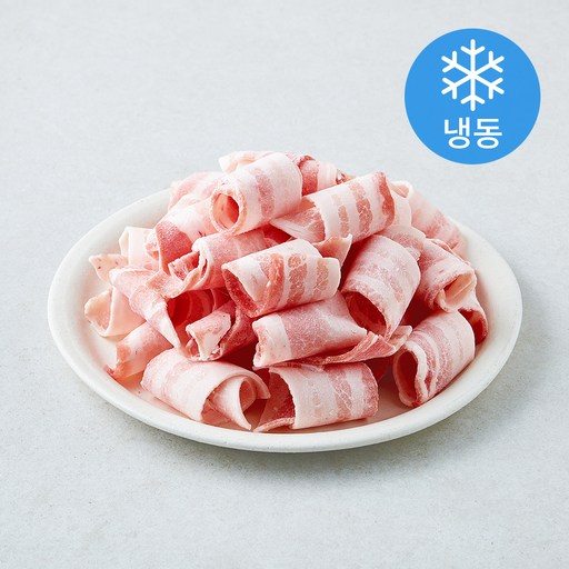 [로켓프레시] 돌돌말이 대패 삼겹살 (냉동)