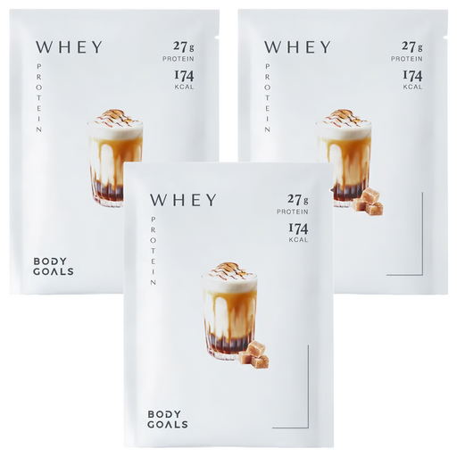 BODY GOALS 多效乳清蛋白飲Pro 隨手包 黑糖奶茶, 3個, 40g